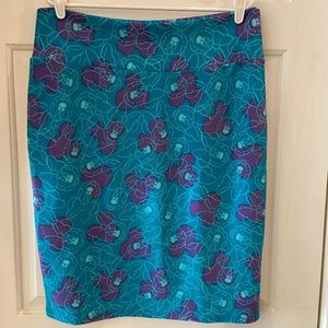 Lularoe Disney Cassie pencil skirt
